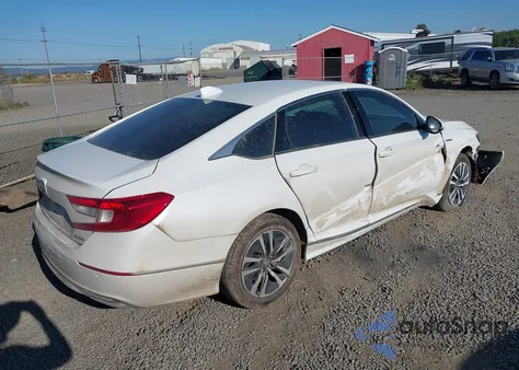 2021 Honda Accord Hybrid Ex-L z USA, uszkodzony, nr VIN 1HGCV3F58MA012725